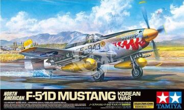 F-51D Mustang Korean War - Tamiya 60328 skala 1/32 P-51D