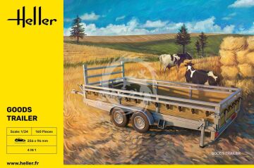 Goods Trailer Heller 80778 skala 1/24