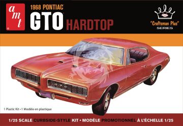 1968 Pontiac GTO Hardtop - AMT 1411 skala 1/25