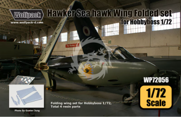 Hawker Sea Hawk - Wing Folded Set for HobbyBoss - Wolfpack WP72056 skala 1/72