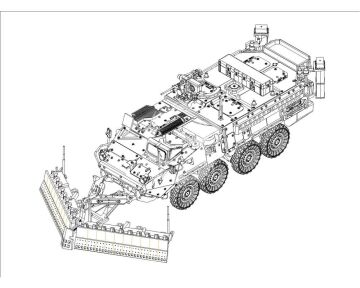 PRZEDSPRZEDAZ - M1132 Stryker Engineer Squad Vehicle w/SMP& - Trumpeter 07427 skala 1/72 