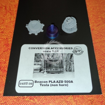 Beacon PLA AZD 500A  (non-horn)  blue - Start 43 ST36b skala 1/24