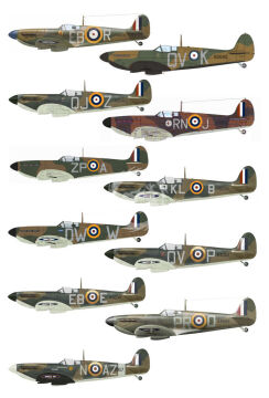 BATTLE of BRITAIN SPITFIRE Mk.I - Eduard 11197 skala 1/48