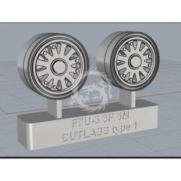 F7U-3/3M/3P Cutlass  wheels  type1 - Cat4  R32014 skala 1/32