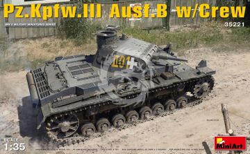 NA ZAMÓWIENIE - Pz.Kpfw.3 Ausf.B w/Crew - MiniArt 35221 skala 1/35