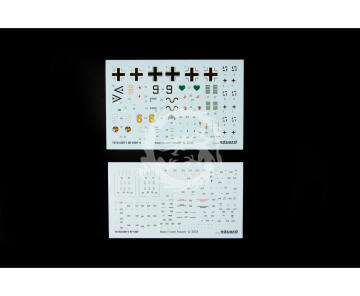 Bf 109F-4 - Eduard Plastic Kits 7478 skala 1/72