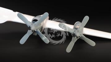 MDR72167 Metallic Details - Śmigła P-3C Orion w skali 1/72 (4 szt.)