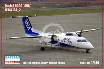 Bombardier Dash 8 Q300 ANA ( Limited Edition ) Eastern Express EE144134_2 w 1/144
