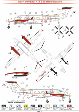 Beechcraft 350 King Air A&A Models 7226 skala 1/72Beechcraft 350 King Air A&A Models 7226 skala 1/72