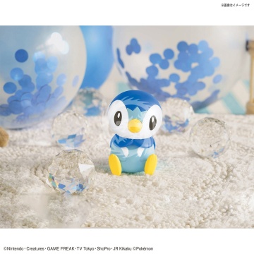 Pokemon Plastic Model Collection Quick!! 06 Piplup Bandai BANS61556
