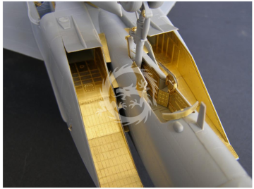  MiG-25. Air intakes-ICM MD4821 skala 1/48