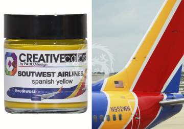 Farba Southwest Airlines spanish yellow  Color 30 ml - Creatve Color CC-PA070