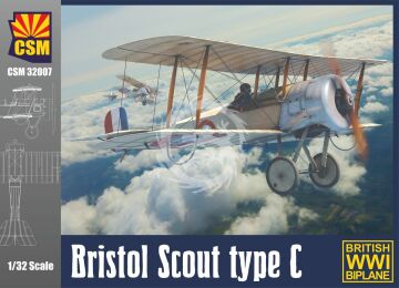 Bristol Scout type C Copper State Models CSM32007 skala 1/32