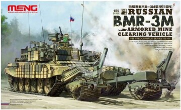 Russian BMR-3M Armored Mine Clearing Vehicle (T-90) Meng Model SS-011 skala 1/35