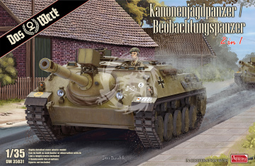 Kanonenjagdpanzer/Beobachtungspanzer Das Werk DW35031 skala 1/35
