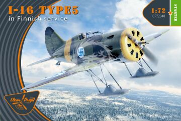 I-16 Type 5 In Finnish Service Clear Prop CP72048 skala 1/72