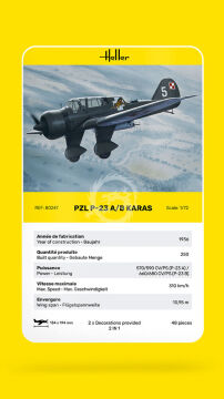 PZL 23 Karas Heller 80247 skala 1/72