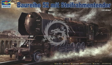 LOKOMOTYWA Baureihe 52 mit Steifrahmentender Trumpeter 00210 skala 1/35