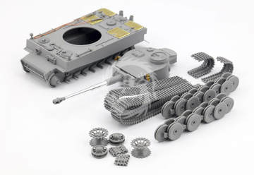 Tiger I Initial Production s.Pz.Abt.502 Leningrad Region 1942/43 Winter - Border Model BT-014 skala 1/35