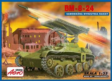 Samobieżna wyrzytnia pocisków rakietowych BM-8-24 - Aeroplast 90009 skala 1/35 