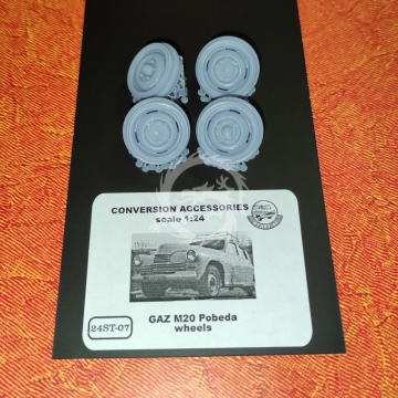 GAZ M20 Pobeda wheels - Start 43 St-07 skala 1/24
