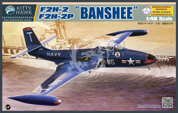 PRZEDSPRZEDAZ - F2H-2/F2H-2P Banshee - Kitty Hawk KH80131 skala 1:48 