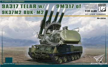 PRZEDSPRZEDAŻ - 9A317 TELAR w/9M317 of 9K37M2 BUK M2 Panda Hobby PH-35034 skala 1/35