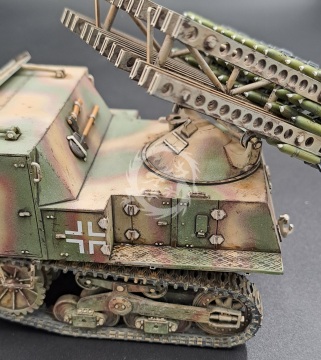  8 cm Raketenwerfer auf Fahrgestell S 303 (f) - KM Model  KM-35005 skala 1/35