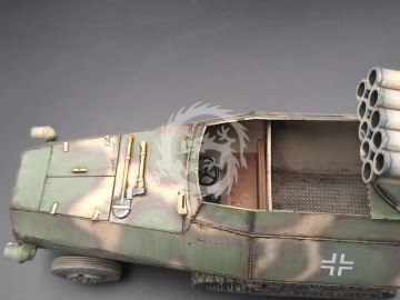 Somua Nebelwefer 42 - KM Model KM-72007 Wydruk 3D skala 1/72 