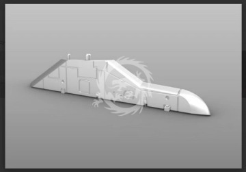 F-111B  Underwing pylones (for Hasegawa\Hobby2000)  4pcs - Cat 4 R72017 skala 1/72