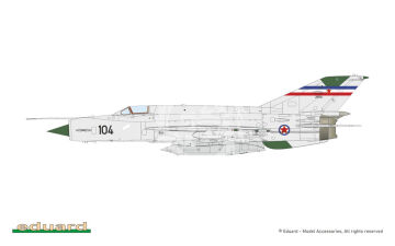 MiG-21R - Eduard 70147 skala 1/72