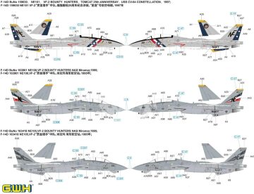 F-14D Tomcat Great Wall Hobby L7203 skala 1/72