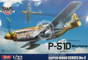 NA ZAMÓWIENIE - PROMOCJA - P-51D Mustang Zoukei-Mura SWS04 430 skala 1/32