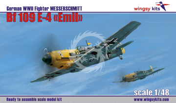MESSERSCHMITT Bf 109 E-4 WINGSY KITS D5-10 skala 1/48