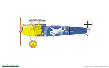 Model plastikowy Fokker D.VII (OAW) ProfiPACK Eduard 70131 skala 1/72