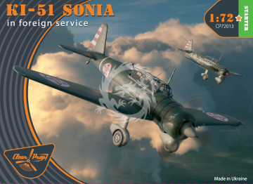  Ki-51 Sonia in Foreign Service Clear Prop! CP72013 1:72