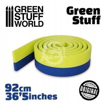 Masa modelarska Green Stuff Kneadatite 36.5 (93cm) Green Stuff World 9001