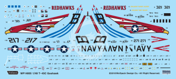 Model plastikowy T-45C Goshawk (Premium Edition Kit), Wolfpack WP14805 skala 1/48