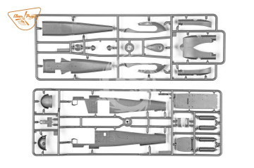 HH-2D Seasprite ADVANCED KIT Clear Prop CP72018 skala 1/72