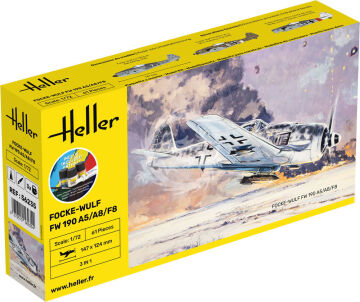 Focke-Wulf Fw190- Starter Set  Heller 56235 skala 1/72