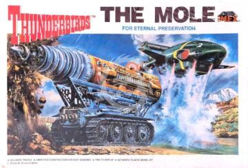 Model plastikowy Thunderbirds The Mole, IMEX 1214, model bez skali.