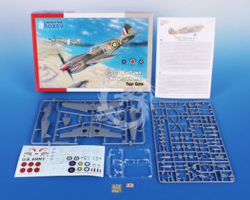 P-40D Warhawk/Kittyhawk Mk.I ‘Four Guns’ Special Hobby SH72367 skala 1/72