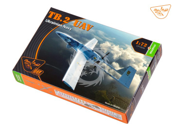 TB.2 UAV Ukrainian Navy - Clear Prop! CP72034 skala 1/72