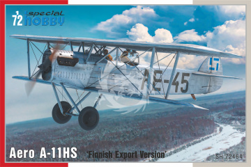 Aero A.11HS Finnish Export Version Special Hobby SH72464 skala 1/72