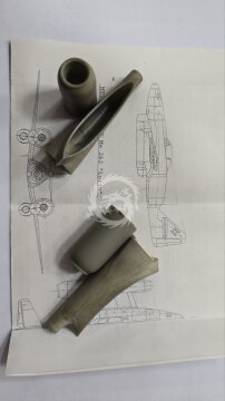 Lorin Ram Jets For an Me 262 Arba  skala 1/48