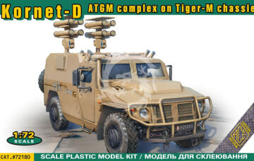 NA ZAMÓWINIE - Kornet-D ATGM complex on Tiger-M chassie  - ACE 72180 skala 1/72