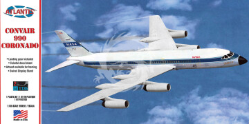 Convair 990 Jet Airliner Nasa Markings - Atlantis 254 skala 1/135