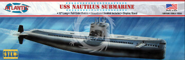USS Nautilus Submarine  - Atlantis  L750 skala 1/300