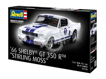 1966 Shelby GT 350 R Stirling Moss - Revell 07736 skala 1/24