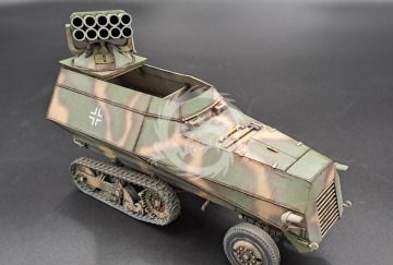 Somua Nebelwefer 42 - KM Model KM-72007 Wydruk 3D skala 1/72 